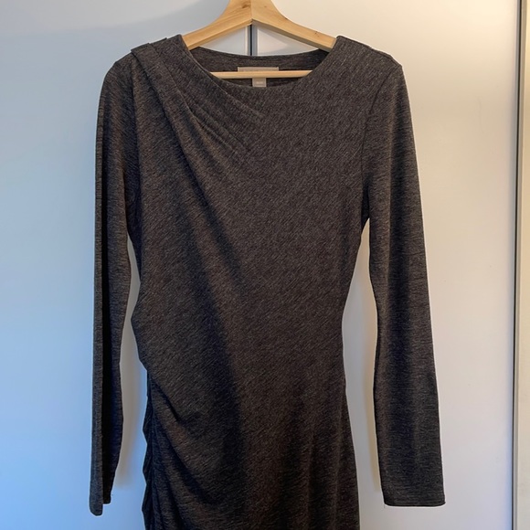 Charcoal Bodycon Dress - Picture 1 of 3